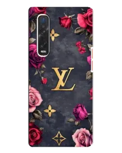 Чехол для OPPO Find X3 Pro с картинкой «Цветочный Louis Vuitton» Чехол для OPPO Find X3 Pro с картинкой «Цветочный Louis Vuitton»