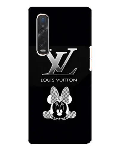 Чехол для OPPO Find X3 Pro с картинкой «LV и Минни Маус»