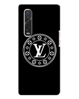 Чехол для OPPO Find X3 Pro с картинкой «LV — печать стиля»
