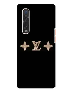 Чехол для OPPO Find X3 Pro с картинкой «Louis Vuitton — минимализм»