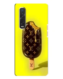 Чехол для OPPO Find X3 Pro с картинкой «Мороженое от LV»