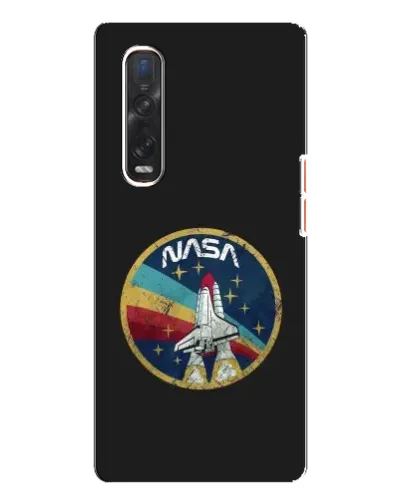 Чехол для OPPO Find X3 Pro с картинкой «NASA — эмблема миссии»