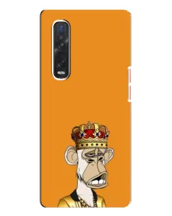 Чехол для OPPO Find X3 Pro с картинкой «Золотая обезьяна Bored Ape» Чехол для OPPO Find X3 Pro с картинкой «Золотая обезьяна Bored Ape»