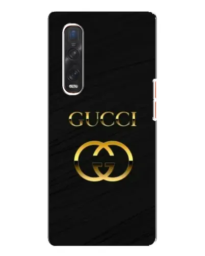 Чехол для OPPO Find X3 Pro с картинкой «Золотой логотип Gucci» Чехол для OPPO Find X3 Pro с картинкой «Золотой логотип Gucci»