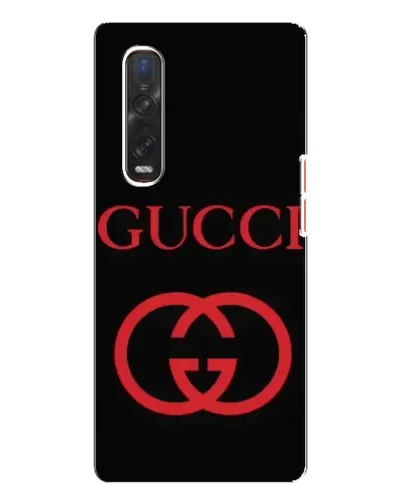 Чехол для OPPO Find X3 Pro с картинкой «Gucci — красный логотип» Чехол для OPPO Find X3 Pro с картинкой «Gucci — красный логотип»