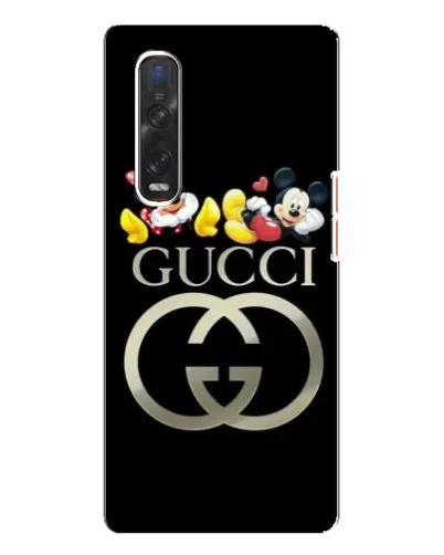 Чехол для OPPO Find X3 Pro с картинкой «Gucci — герои Disney» Чехол для OPPO Find X3 Pro с картинкой «Gucci — герои Disney»
