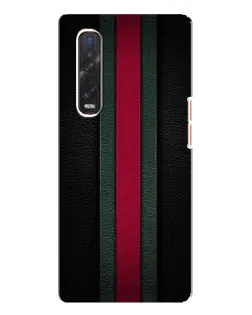 Чехол для OPPO Find X3 Pro с картинкой «Gucci — неоновая линия»