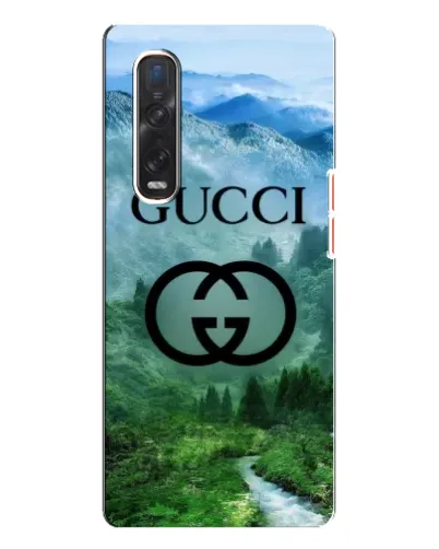 Чехол для OPPO Find X3 Pro с картинкой «Gucci — горный пейзаж» Чехол для OPPO Find X3 Pro с картинкой «Gucci — горный пейзаж»