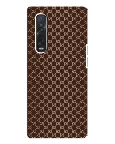 Чохол для OPPO Find X3 Pro з картинкою «Gucci — шоколадна сітка» Чохол для OPPO Find X3 Pro з картинкою «Gucci — шоколадна сітка»