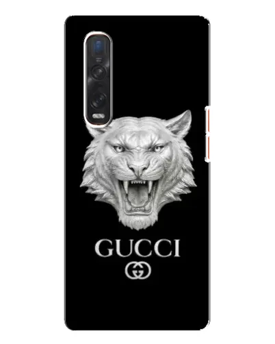 Чохол для OPPO Find X3 Pro з картинкою «Gucci — срібний лев» Чохол для OPPO Find X3 Pro з картинкою «Gucci — срібний лев»