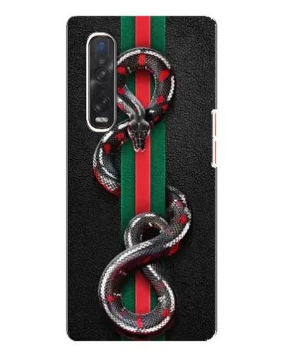Чохол для OPPO Find X3 Pro з картинкою «Gucci — змія на смузі» Чохол для OPPO Find X3 Pro з картинкою «Gucci — змія на смузі»