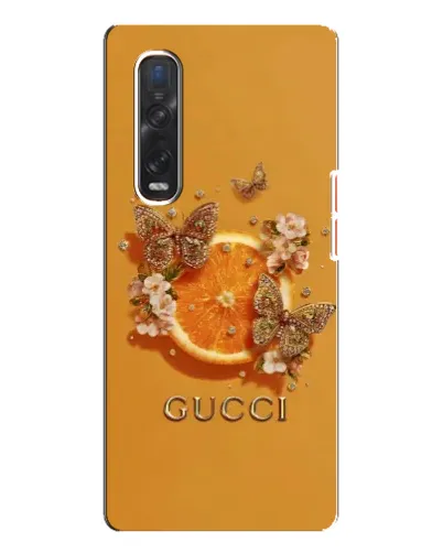 Чохол для OPPO Find X3 Pro з картинкою «Gucci — золоті метелики» Чохол для OPPO Find X3 Pro з картинкою «Gucci — золоті метелики»