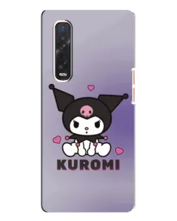 Чохол для OPPO Find X3 Pro з картинкою «Kuromi — фіолетовий арт» Чохол для OPPO Find X3 Pro з картинкою «Kuromi — фіолетовий арт»