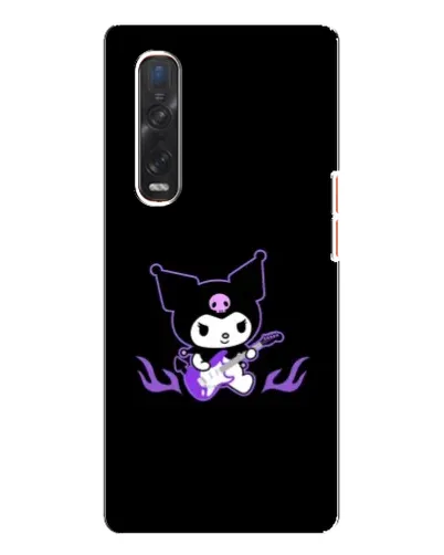 Чехол для OPPO Find X3 Pro с картинкой «Электрическая Kuromi»