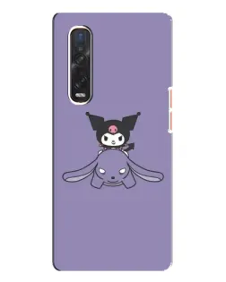 Чохол для OPPO Find X3 Pro з картинкою «Kuromi на ліловому фоні» Чохол для OPPO Find X3 Pro з картинкою «Kuromi на ліловому фоні»