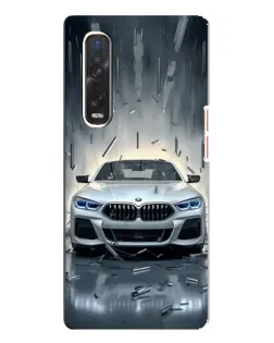 Чехол для OPPO Find X3 Pro с картинкой «BMW в свете фар»