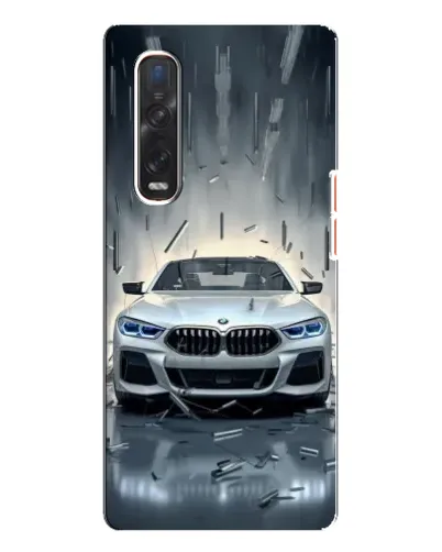 Чехол для OPPO Find X3 Pro с картинкой «BMW в свете фар» Чехол для OPPO Find X3 Pro с картинкой «BMW в свете фар»