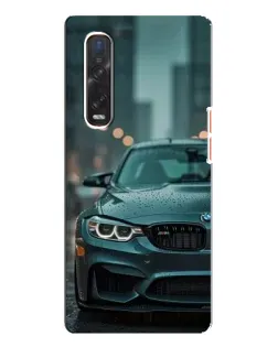 Чехол для OPPO Find X3 Pro с картинкой «BMW в огнях города»