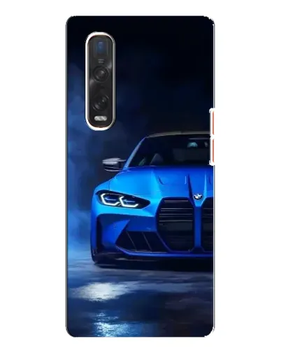 Чехол для OPPO Find X3 Pro с картинкой «Голубая BMW M4» Чехол для OPPO Find X3 Pro с картинкой «Голубая BMW M4»
