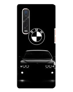Чехол для OPPO Find X3 Pro с картинкой «BMW — взгляд из темноты»