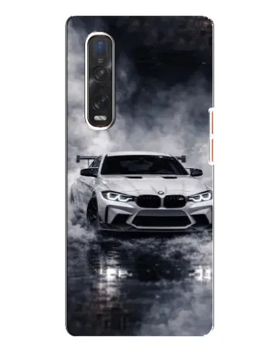 Чехол для OPPO Find X3 Pro с картинкой «BMW сквозь туман» Чехол для OPPO Find X3 Pro с картинкой «BMW сквозь туман»