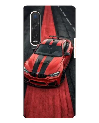 Чехол для OPPO Find X3 Pro с картинкой «BMW на красной дорожке» Чехол для OPPO Find X3 Pro с картинкой «BMW на красной дорожке»