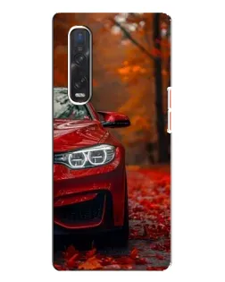 Чехол для OPPO Find X3 Pro с картинкой «Осенняя BMW M4»
