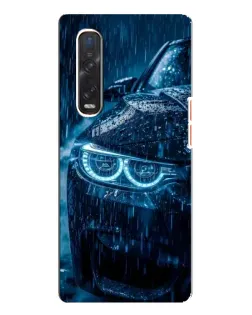 Чохол для OPPO Find X3 Pro з картинкою «BMW під дощем»