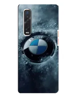 Чохол для OPPO Find X3 Pro з картинкою «Логотип BMW — лід»