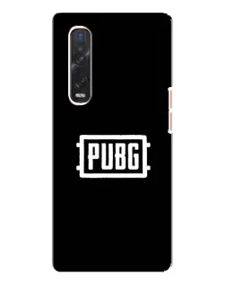 Чехол для OPPO Find X3 Pro с картинкой «Лого BMW — металлический блеск»