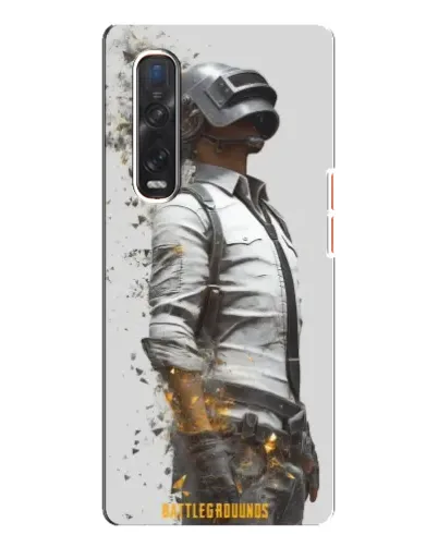 Чехол для OPPO Find X3 Pro с картинкой «PUBG — боец в пыли» Чехол для OPPO Find X3 Pro с картинкой «PUBG — боец в пыли»