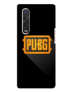 Чехол для OPPO Find X3 Pro с картинкой «PUBG — рамка лого»