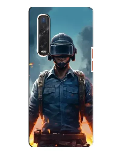 Чехол для OPPO Find X3 Pro с картинкой «PUBG — реалистичный герой» Чехол для OPPO Find X3 Pro с картинкой «PUBG — реалистичный герой»