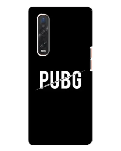 Чехол для OPPO Find X3 Pro с картинкой «PUBG — белый логотип» Чехол для OPPO Find X3 Pro с картинкой «PUBG — белый логотип»