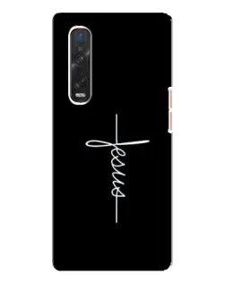 Чехол для OPPO Find X3 Pro с картинкой «Тонкая линия веры»