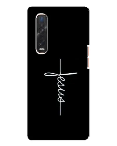 Чехол для OPPO Find X3 Pro с картинкой «Тонкая линия веры»