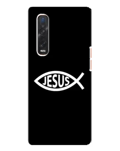 Чехол для OPPO Find X3 Pro с картинкой «Классический Jesus»