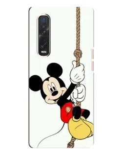 Чехол для OPPO Find X3 Pro с картинкой «Mickey на канате» Чехол для OPPO Find X3 Pro с картинкой «Mickey на канате»