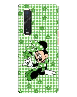 Чехол для OPPO Find X3 Pro с картинкой «Mickey в клетку»