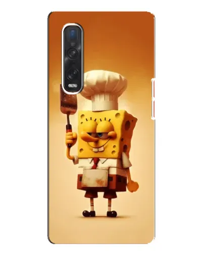 Чехол для OPPO Find X3 Pro с картинкой «Губка Боб повар» Чехол для OPPO Find X3 Pro с картинкой «Губка Боб повар»