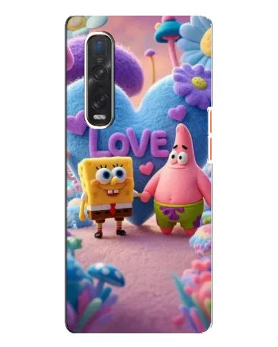 Чехол для OPPO Find X3 Pro с картинкой «Губка Боб Патрик» Чехол для OPPO Find X3 Pro с картинкой «Губка Боб Патрик»