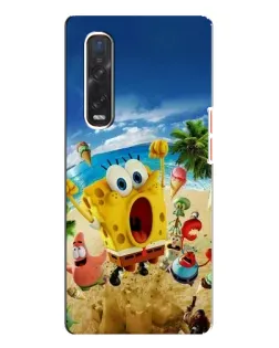 Чехол для OPPO Find X3 Pro с картинкой «Развлечения на пляже»
