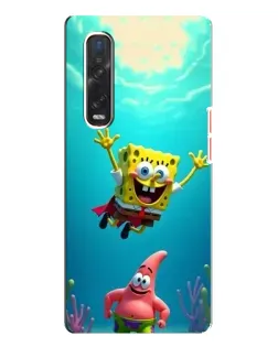 Чохол для OPPO Find X3 Pro з картинкою «Спанч Боб під водою» Чохол для OPPO Find X3 Pro з картинкою «Спанч Боб під водою»
