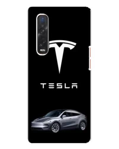 Чехол для OPPO Find X3 Pro с картинкой «Tesla Model Y» Чехол для OPPO Find X3 Pro с картинкой «Tesla Model Y»
