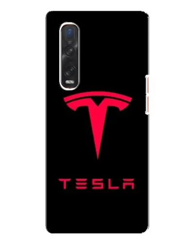 Чехол для OPPO Find X3 Pro с картинкой «Tesla Red Logo» Чехол для OPPO Find X3 Pro с картинкой «Tesla Red Logo»