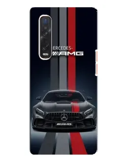 Чехол для OPPO Find X3 Pro с картинкой «Mercedes — белый карбон» Чехол для OPPO Find X3 Pro с картинкой «Mercedes — белый карбон»