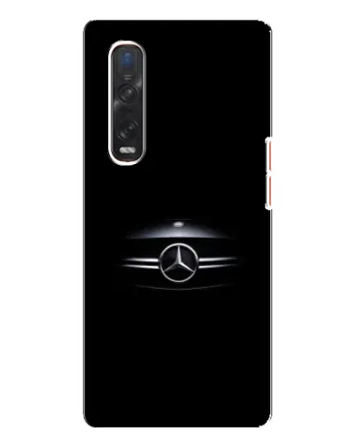Чехол для OPPO Find X3 Pro с картинкой «Mercedes — абстрактные линии»