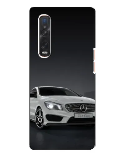 Чехол для OPPO Find X3 Pro с картинкой «Mercedes AMG GT Silver»