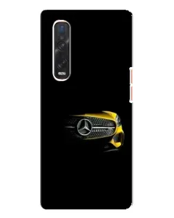 Чехол для OPPO Find X3 Pro с картинкой «Mercedes — ретро стиль»