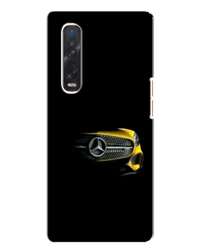 Чехол для OPPO Find X3 Pro с картинкой «Mercedes — ретро стиль»